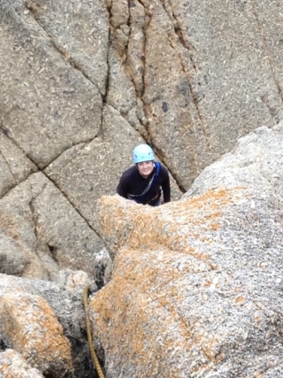  Uno de nuestros escaladores 